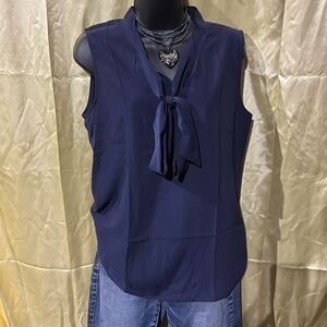 Navy Blue Sleeveless Top - Women’s Medium